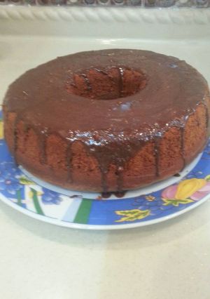 صورة لوصفة كيكة التمراللذيذه