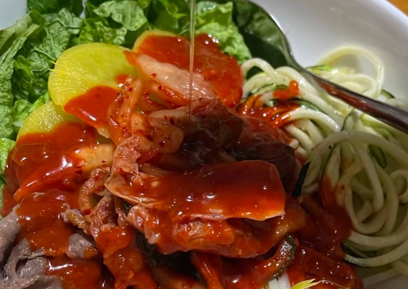Healthier Bibimbap
