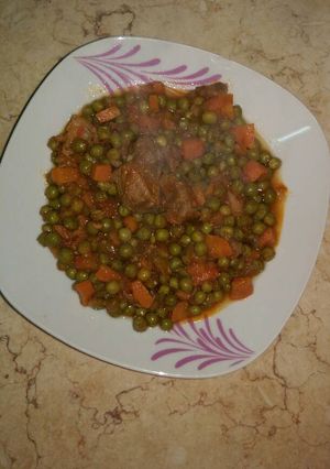 صورة لوصفة بسله بالجزر و اللحم على الطريقه المصريه