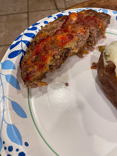 A picture of Vegetable meat loaf.