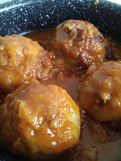 Una foto de Cebollas rellenas de atun