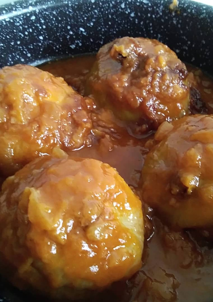 Una foto de Cebollas rellenas de atun