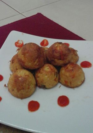 Foto resep Tahu kukus goreng telur