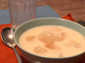 Nyári almaleves recept fotója