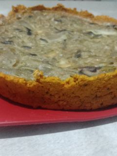 Una foto de Tarta de cebolla y queso súper rápida