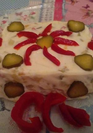 O poză a rețetei Salată  boeuf.