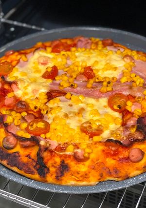 Harmincperces pizza recept fotója