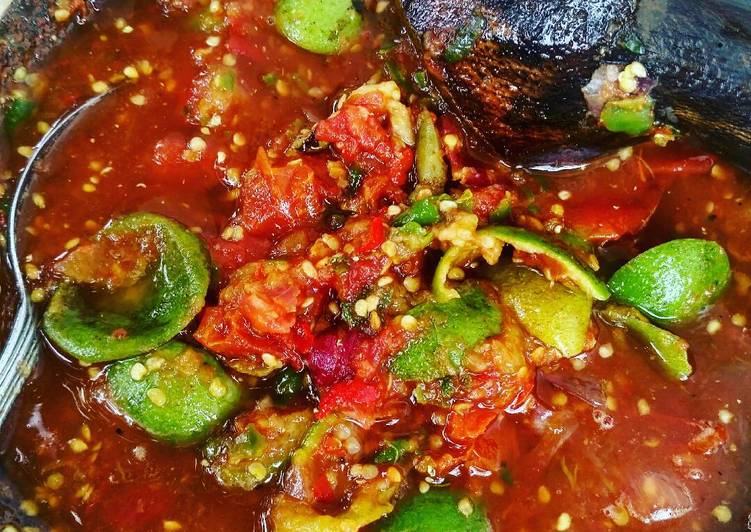 Sambal jatake (gandaria)