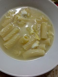Una foto de Sopa de huevo