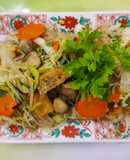 Miến dong xào chay