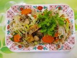 Miến dong xào chay
