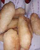 Khoai mì bọc chuối chiên