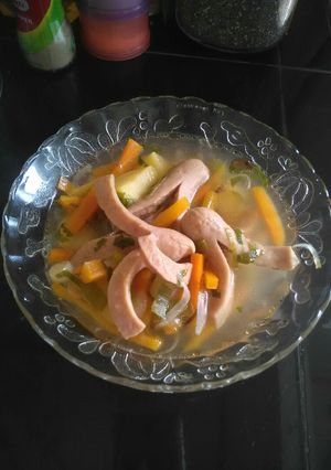 Foto resep Sup Sayur Sosis