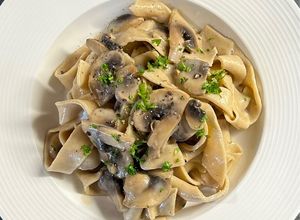 Foto di Tagliatelle Panna e Funghi