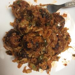 A picture of Diet manchurian (A healthy snack).