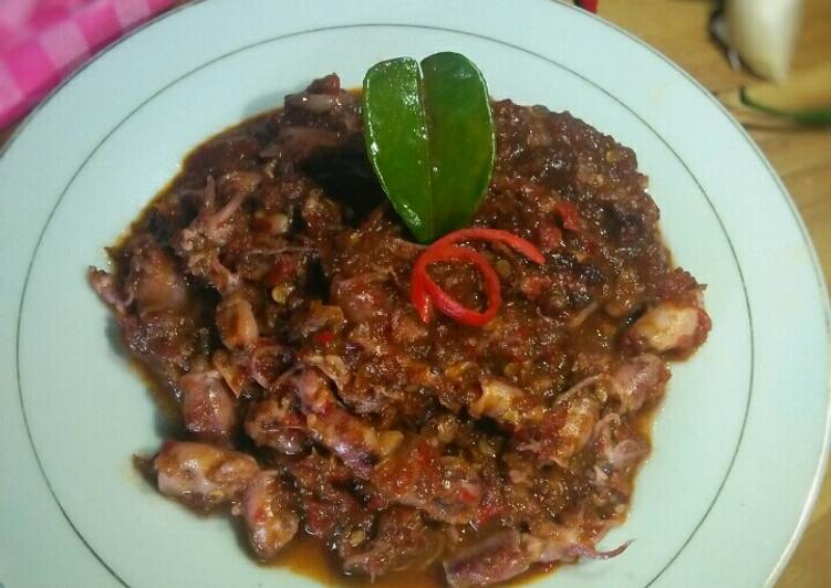 Resep Sambal Baby Cumi🐙, Lezat Sekali