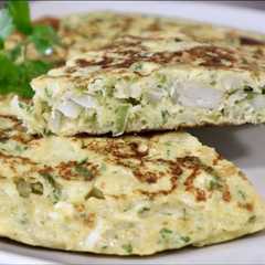 Una foto de Tortilla de bacalao fácil, jugosa y deliciosa!!