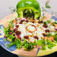 A picture of Vegetables sandwich.