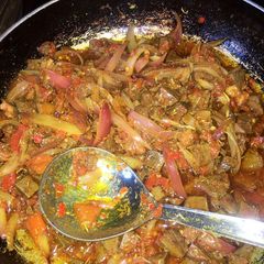 Liver sauce🍽🥣🌶 A picture of Liver sauce🍽🥣🌶.