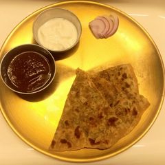 A picture of Sattu Paratha.