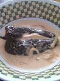 Chiles Rellenos with Milk