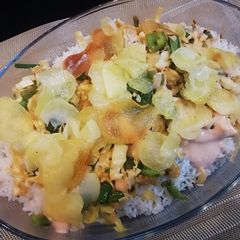 A picture of BBQ RICE #CookpadApp #Ricecompetition.