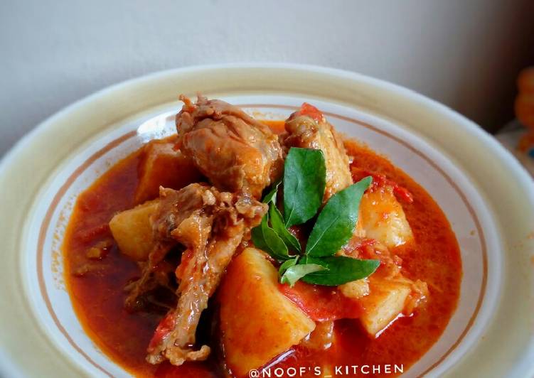 Resep Indian Chicken Curry Kari Ayam India Step By Step Oleh Noof S Kitchen Cookpad