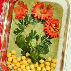 A picture of Bathua Boondi Raita.