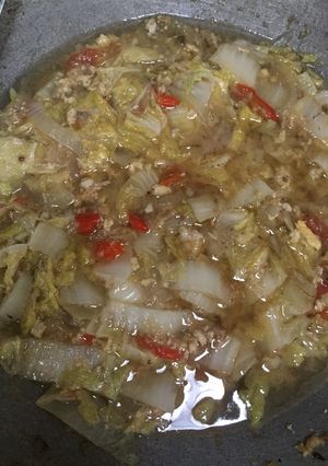 Foto resep Cah sawi putih