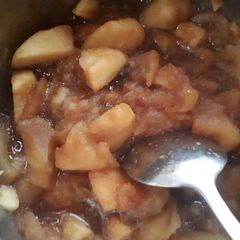 Apple and Orange sauce (for roast pork) A picture of Apple and Orange sauce (for roast pork).