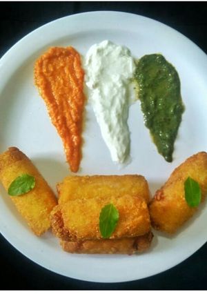 A picture of Crispy bread roll.
