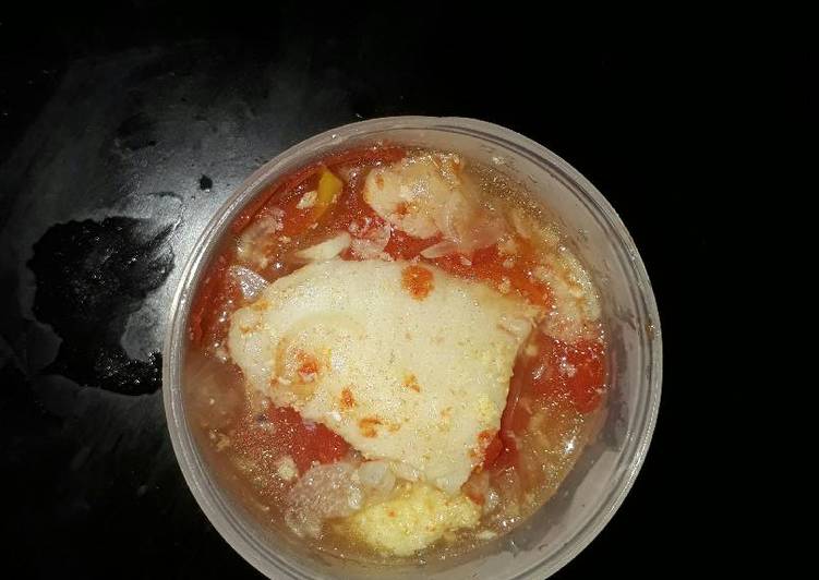 Soup dori tomatto #mpasi9bulan