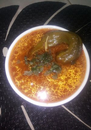 صورة لوصفة شربة فارميسال او دويدة او شعيرية