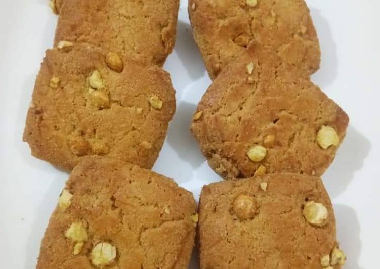 Roasted Chana Dal Besan Cookies