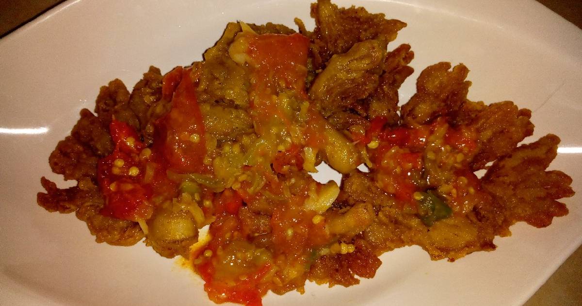 Resep Jamur Crispy Sambal Penyet Oleh Yunnisandra Cookpad