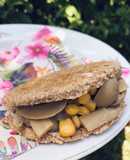 Pan pita o árabe relleno 🥙