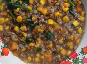 Foto resep Bubur Beras Merah