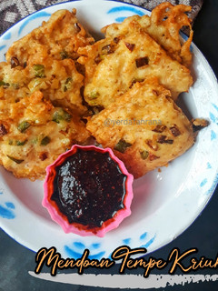 Foto resep Mendoan Tempe Kriuk 예르다👩🏻🍳