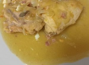 Foto principal de 🐔Pollo en pepitoria🥚 🌺🥜