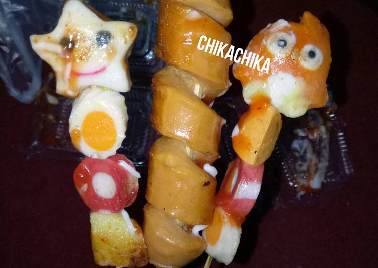 Step-by-Step Guide to Make DietPerfect Sate bakar
