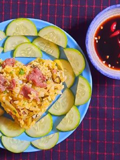 Hình của món Cơm chiên dưa bò.