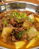 Pressure Cooker Chinese Beef Rib and Tendon Stew