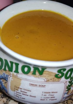 Una foto de SOPITA DE CALABAZA "VOLVIENDO A CLASES"