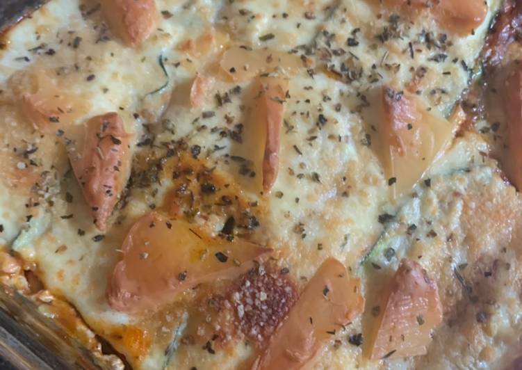 Zucchini Lasagna (low carb & gluten free)