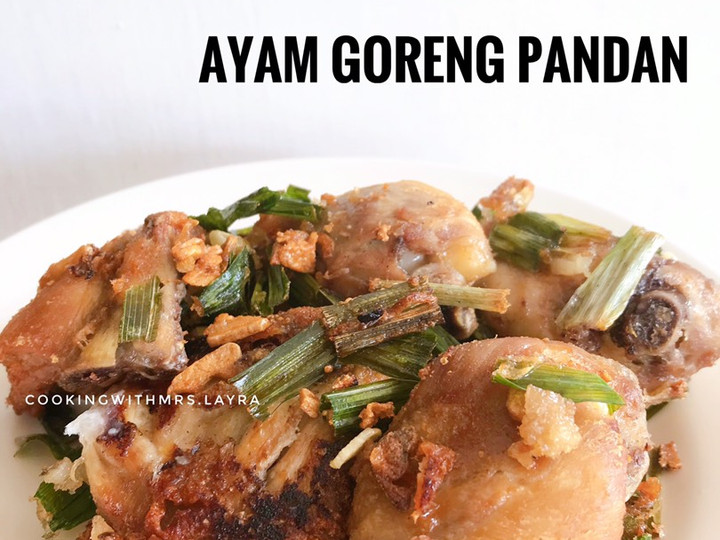 Resep Ayam Goreng Pandan Gampang