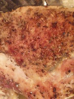 A picture of Garlic roasted chicken.