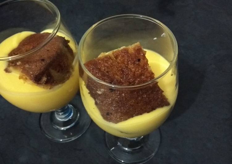 Microwave Malva pudding