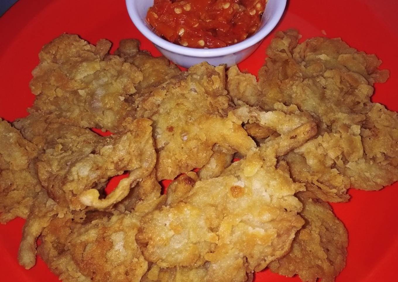 Jamur Crispy Geprek