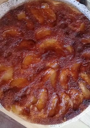 Una foto de Torta de manzanas🍎🍎❤