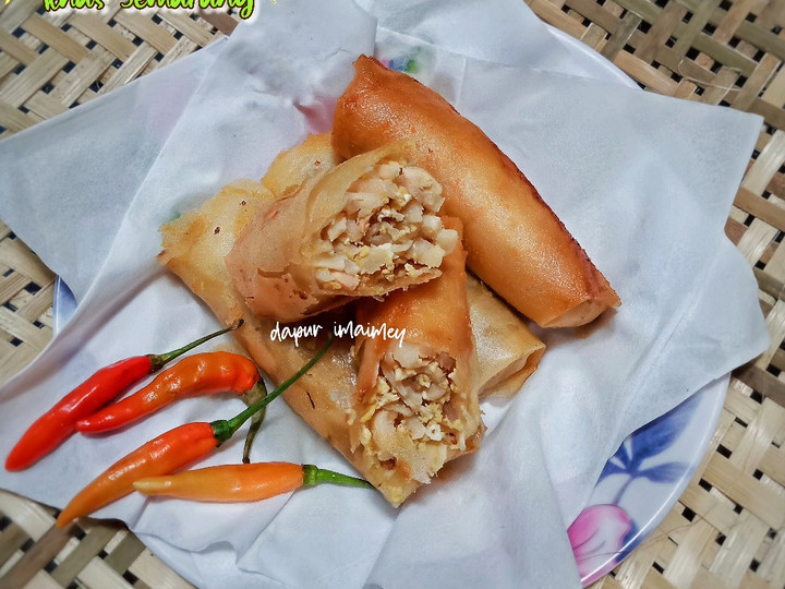 Bagaimana Menyiapkan Lumpia isi Rebung (khas semarang) Sederhana Dan Enak